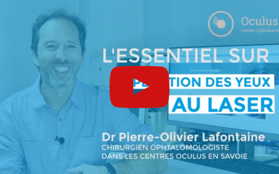 Interviews – Les opérations des yeux au laser, Dr Pierre-Olivier Lafontaine