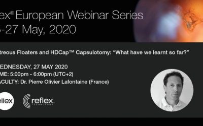 Webinar – Vitreous floaters and HD capsulotomy : what have we learnt so far ? Dr Pierre-Olivier Lafontaine
